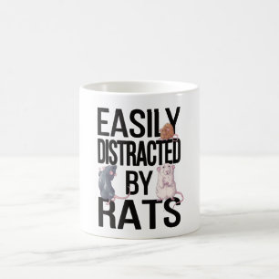 Mug Rat Lover Cadeaux Propriétaires de Rat Cadeaux Rat