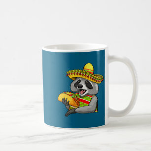Mug Raton laveur mexicain cinco de mayo drôle mignon m