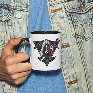 Mug Ravager Thor Heavy Metal Norse Caractère Graphique
