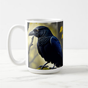 Mug Raven rustique - Natures Guardian