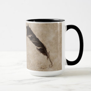 Mug Raven's Feather Bird-lover Crow design