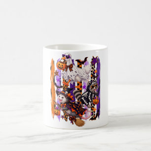 Mug Rayure de la saison effrayante Halloween Oie Raton