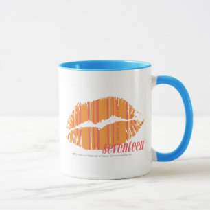Mug Rayures minces oranges