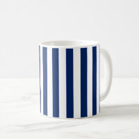 Rayures verticales bleu marine et blanc