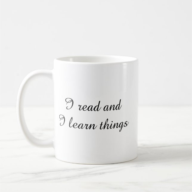 Mug Read and Learn (Gauche)