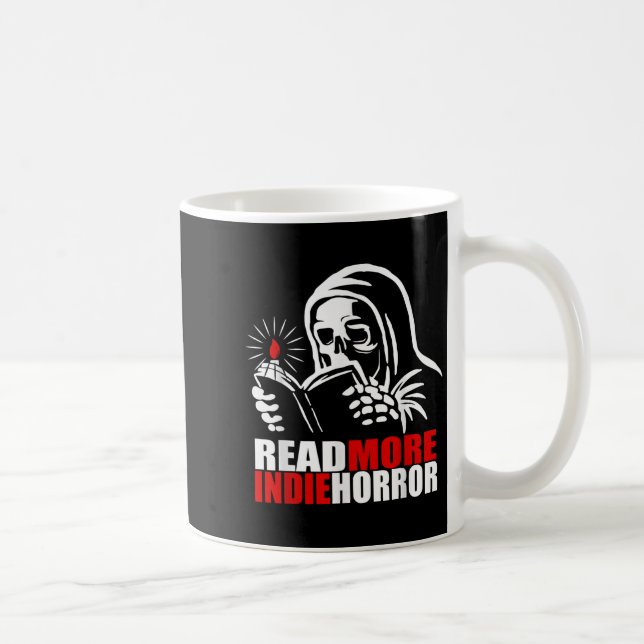 Mug Read More Indie Horror Apparel  (Droite)