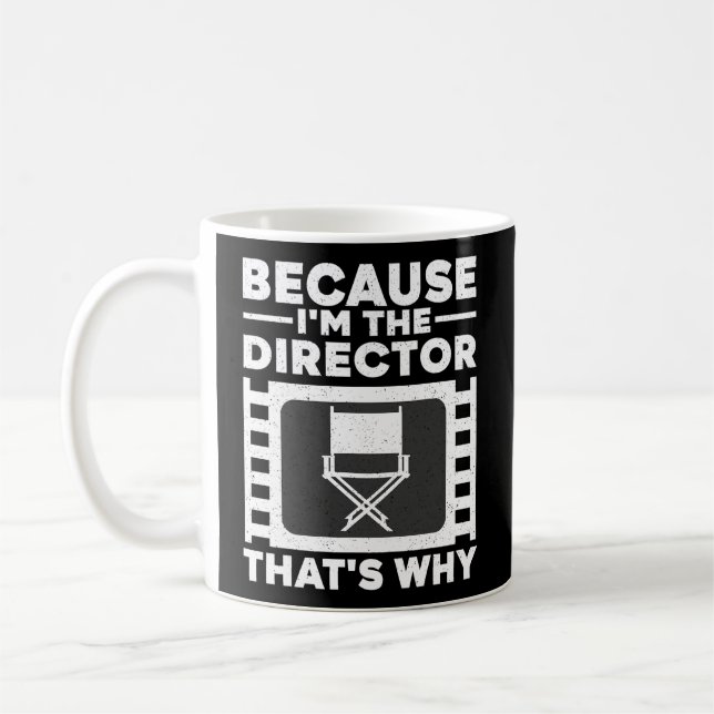 Mug Réalisateur De Film Pour Producteur De Film (Gauche)