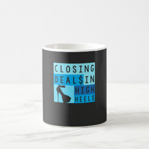 Mug Realtor - Clôture D'Offres En Talons Élevés