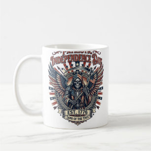 Mug Reaper Chrome Patriotique Squelette de Patriote So