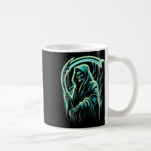 Mug Reaper Squelette Cool Halloween Métal lourd M