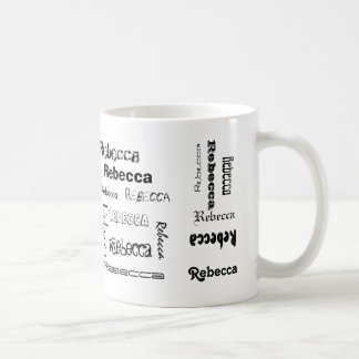 Mug Rebecca spécifique nommée
