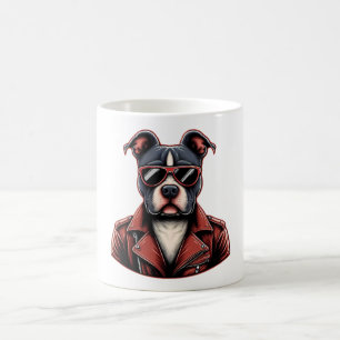 Mug Rebel Spirit Chien - Animal Vintage Cool