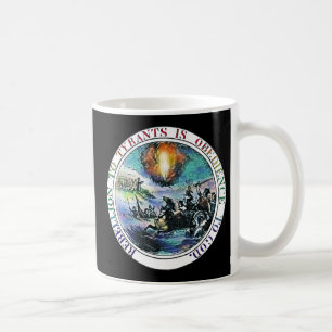 Mug Rébellion des tyrans Ben Franklin Grand Sceau