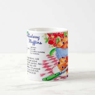 Mug Recette de Muffins aux Myrtilles