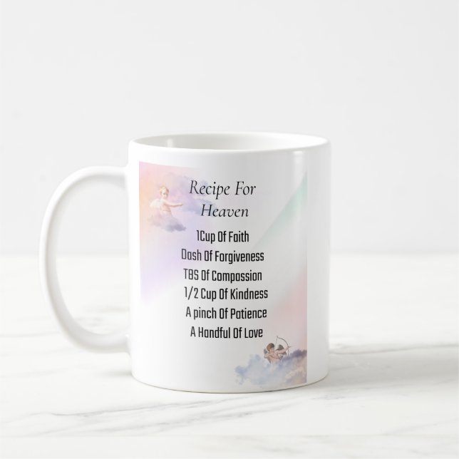 Mug Recette Pour Le Ciel (Gauche)