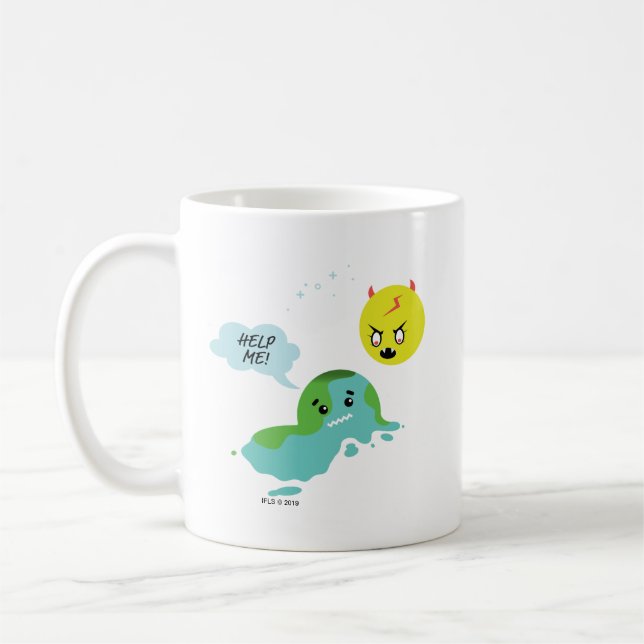Mug Réchauffement climatique (Gauche)