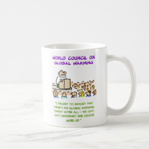 Mug réchauffement climatique mélangé