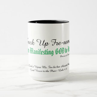Mug Recherche d'une raison de féliciter un DIEU ?