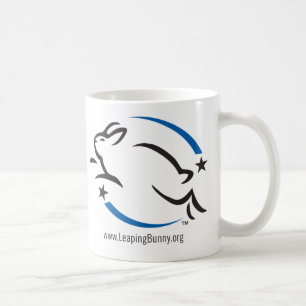 Mug Recherchez le logo de lapin de saut
