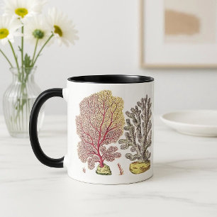 Mug Récif de corail coloré dans les rochers de mer tro