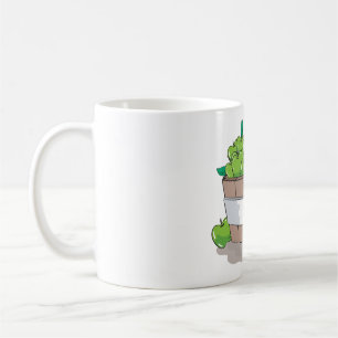 Mug Récolte de pommes vertes fraîches baril Granny Smi