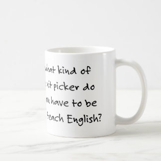 Mug Récolteuse anglaise de lente