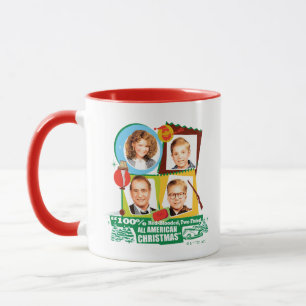 Mug Red-Blooded, Two Fisted, All American Christmas