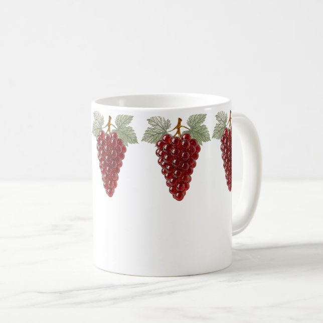 Mug Red Crystal Grape (Devant droit)