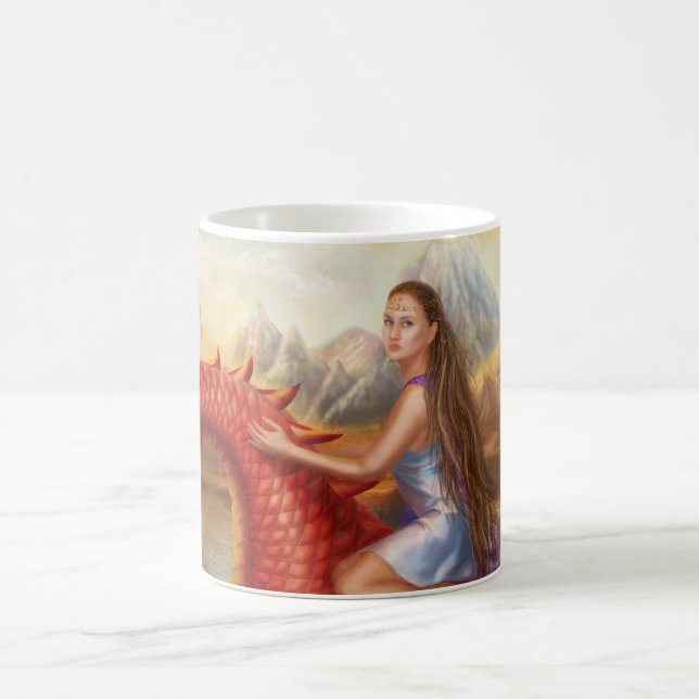 Mug Red Dragon (Center)