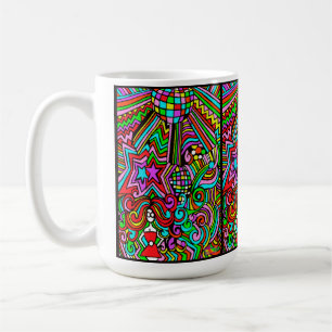Mug Red Dress Party Freak Out