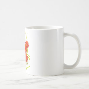Mug Red Gerbera Daisy