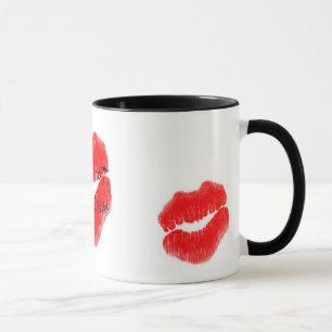 Mug Red Hot Rock Diva Lèvres I