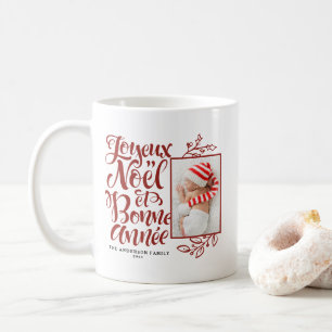 Mug Red Joyeux Noël et Bonne Année Photo