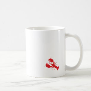 Mug Red Lobster Coastère Moderne Plage Voyage Amusant