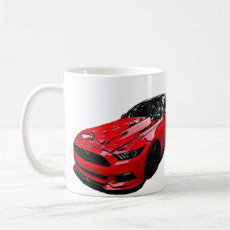 Mug Red Mustang S550