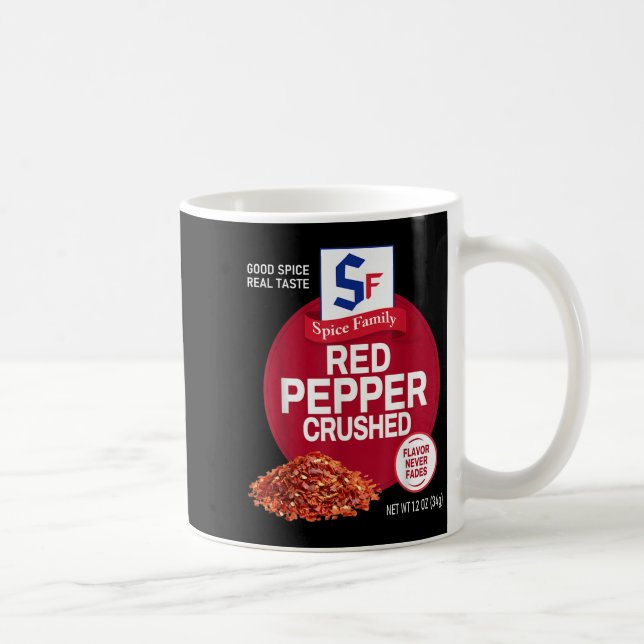 Mug Red Pepper Crushed Sce Group Family Matching Hallo (Droite)