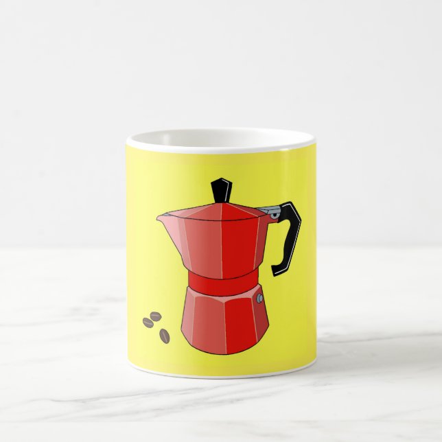 Mug Red Rainbow Espresso (Centre)