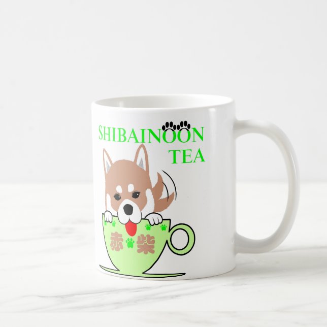 Mug Red Shiba Inu (Droite)