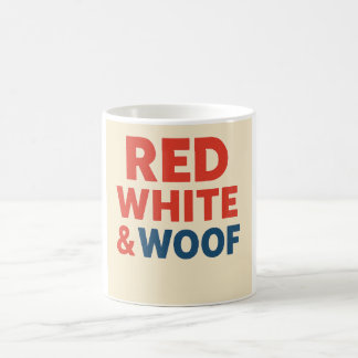 Mug Red White & Woof