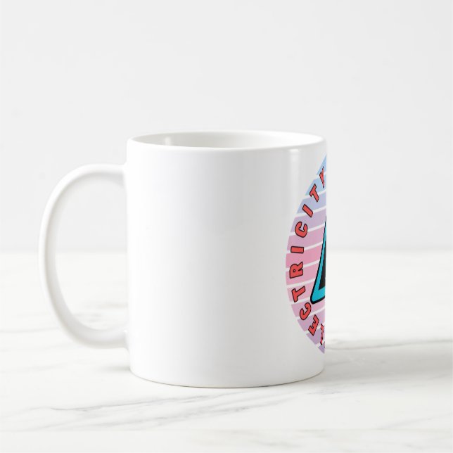 Mug reddy kilowatt électricité vous tuera (Gauche)
