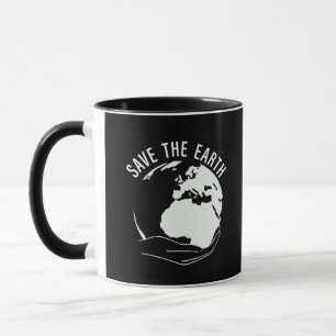 Mug Réduire la réutilisation recycler sauver la terre