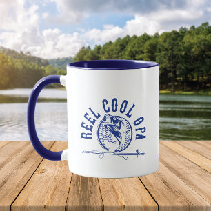 Mug Reel Cool Fishing Opa