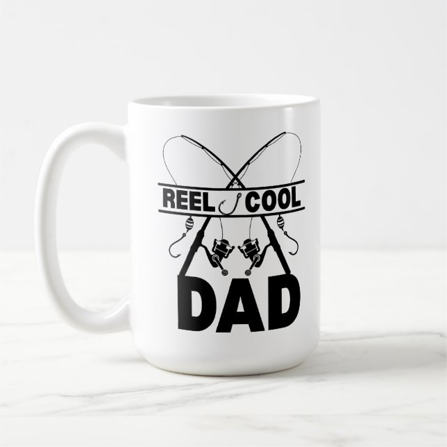 Mug Reel Cool Papa Pêche Tee (Gauche)