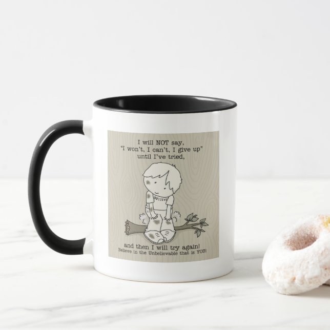 Mug Réessayer (Avec donut)