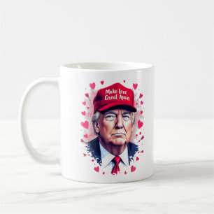 Mug Refaire l'amour grande nouvelle drôle Trump Saint-