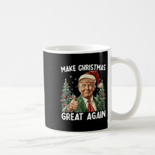 Mug Refaire Noël Grande Encore Drôle Santa Trump 2025