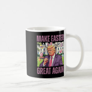 Mug Refaire Pâques Grande Encore Drôle de Lapin Trump