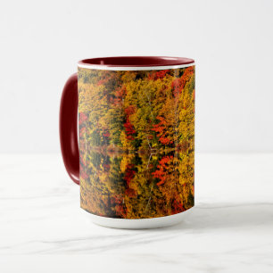 Mug Réflexion d'automne sur le lac Russell   New Hamps