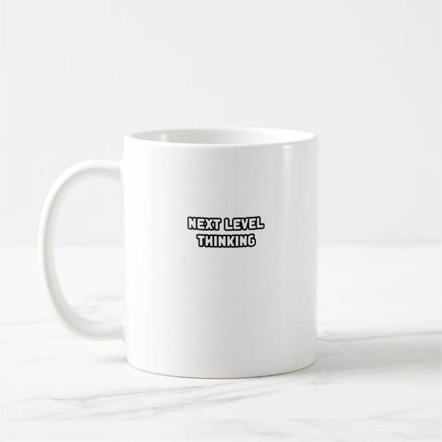Mug Réflexion Niveau Suivant Innovation Croissance Vis (Gauche)