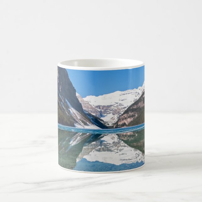 Mug Réflexion sur Lake Louise - Banff NP, Canada (Centre)